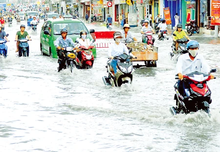 Đối diện nguy cơ ngập nghiêm trọng