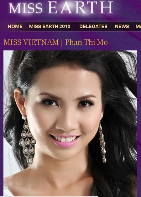 Phan Thị Mơ không được cấp phép dự thi Hoa hậu Trái đất 2011