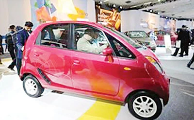 Tata Nano phiên bản 2012