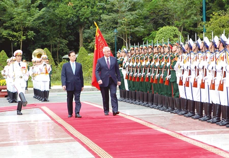 Thủ tướng Belarus thăm chính thức Việt Nam - Thúc đẩy quan hệ kinh tế hai nước phát triển năng động