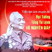 Triển lãm hình ảnh “Đại tướng Tổng Tư lệnh Võ Nguyên Giáp”