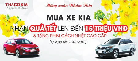 Thaco Kia công bố giá mới cho các dòng xe CKD