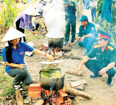 “Tết quân dân” – mô hình hiệu quả