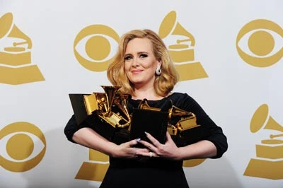 Grammy 2012: “Họa mi nước Anh” Adele thắng lớn