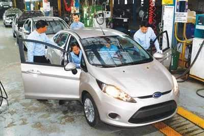 Ford Việt Nam xuất xưởng chiếc Fiesta mới thứ 2000