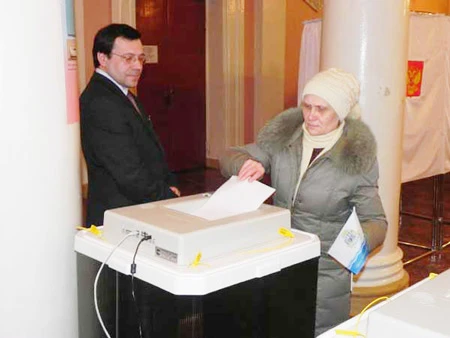 Nước Nga bắt đầu cuộc bầu cử tổng thống lần thứ sáu