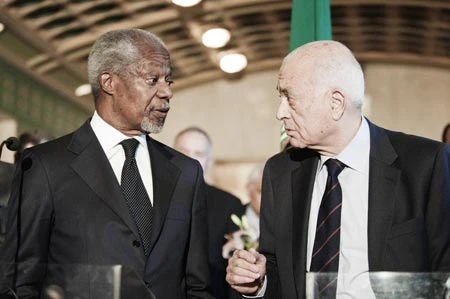 Ông Kofi Annan: Phản đối trang bị vũ khí cho lực lượng đối lập Syria