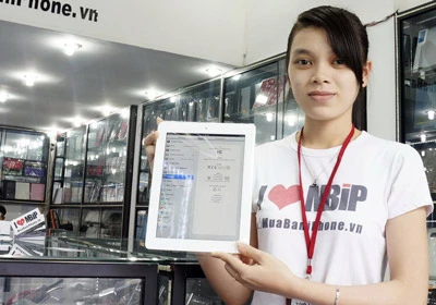 The New iPad đã xuất hiện tại TPHCM