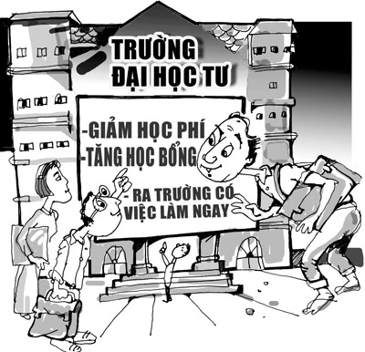 Trường đại học tư - Lợi nhuận hay phi lợi nhuận?