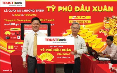 TRUSTBank - Trọn niềm tin với “Tỷ phú đầu xuân”