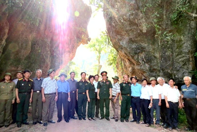 Hành trình “Trở lại chiến trường xưa” - Đoàn cựu chiến binh Trường Sơn thăm lại nhiều trọng điểm