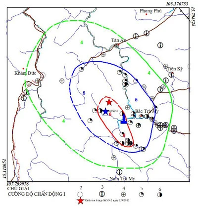 Khẩn trương khảo sát, nghiên cứu động đất ở Bắc Trà My, Quảng Nam