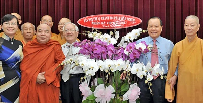 Đại hội đại biểu Phật giáo TPHCM nhiệm kỳ VIII: Phát huy tinh thần hộ quốc, an dân