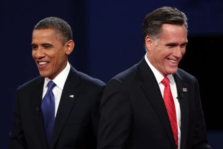 Bầu cử tổng thống Mỹ 2012: Hai ứng cử viên tranh luận trực tiếp đầu tiên trên truyền hình