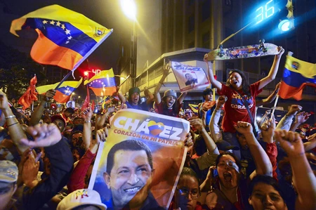 Tổng thống Venezuela Hugo Chavez tái đắc cử