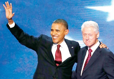 Bầu cử Mỹ: Cựu Tổng thống Bill Clinton giúp Tổng thống Obama