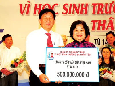 Vinamilk thương hiệu Việt luôn đồng hành cùng cộng đồng