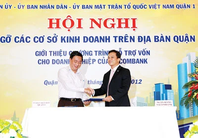 Sacombank cho vay ưu đãi 80 tỉ đồng tại quận 1 (TPHCM)