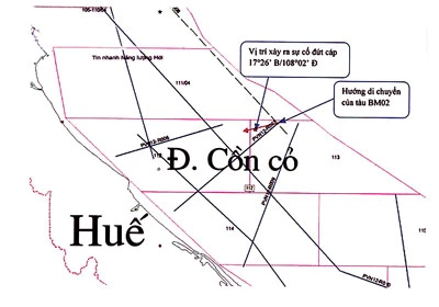 Tàu cá Trung Quốc gây đứt cáp tàu Bình Minh 02