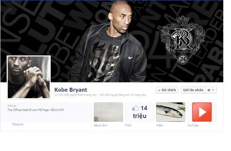 Hậu trường bóng rổ thế giới: Nhiệm vụ… Facebook của Kobe Bryant