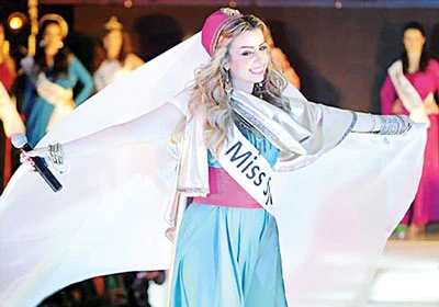 Người đẹp Syria trở thành Hoa hậu thế giới Ảrập