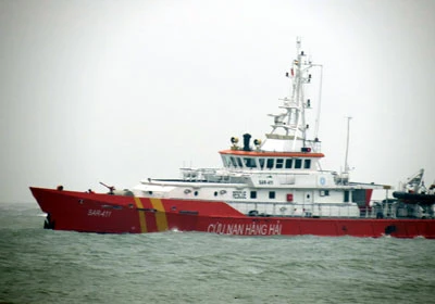 Vụ tàu cá chìm tại Quảng Bình: Vẫn chưa tìm được 14 ngư dân mất tích