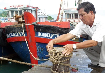 Ông Hai Tơn cứu hộ