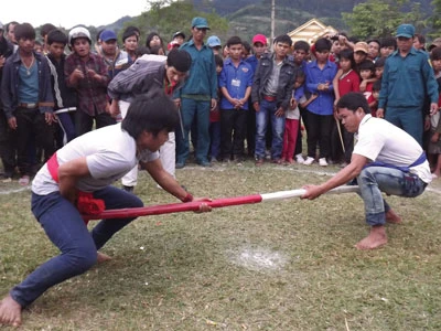 A Riêu Ping ở Trường Sơn