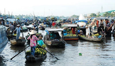 Sôi động châu thổ Cửu Long