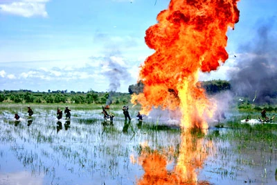 Cảnh cháy nổ trong phim Việt: Nguy hiểm cao, hiệu quả ít