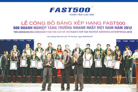 TRUSTBank - TOP 500 doanh nghiệp tăng trưởng nhanh nhất Việt Nam - FAST 2012