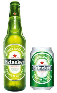 Heineken ra mắt 2 mẫu bao bì mới: Lon in nổi và chai khắc nổi