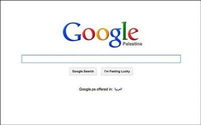 Google ghi tên Palestine trên trang chủ