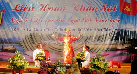 Công diễn kết quả khảo sát Nghi lễ Chầu văn của người Việt