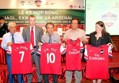 CLB Arsenal sẽ có mặt tại Việt Nam
