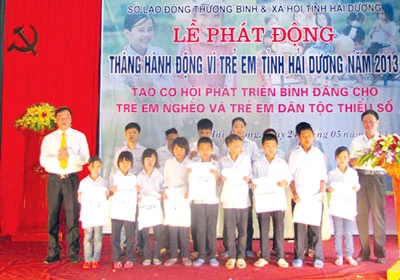 Bảo Việt Nhân thọ hưởng ứng tháng hành động vì trẻ em