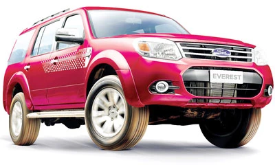 Ford Everest phiên bản mới 2013 với nhiều cải tiến