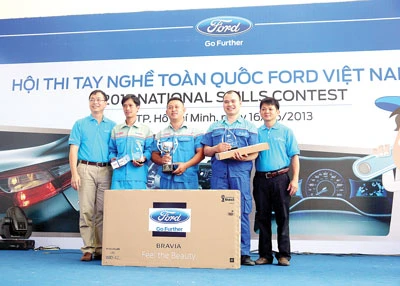 Ford Việt Nam tổ chức Hội thi tay nghề dịch vụ toàn quốc