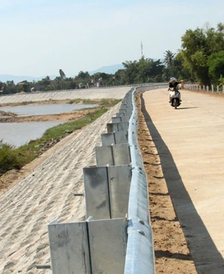 Phú Yên: Khánh thành 3 tuyến kè thoát lũ ven sông