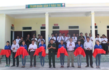 Khánh thành trạm xá quân dân y Rào Tre tại tỉnh Hà Tĩnh