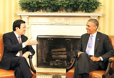Việt Nam và Hoa Kỳ xác lập quan hệ đối tác toàn diện