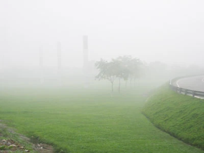 TPHCM: Xuất hiện sương mù dày đặc