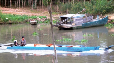 Biên giới Tây Nam - Chống buôn lậu mùa nước nổi