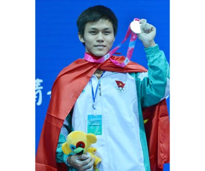 Đại hội thể thao châu Á trẻ lần 2-2013: Việt Nam giành HCB đầu tiên