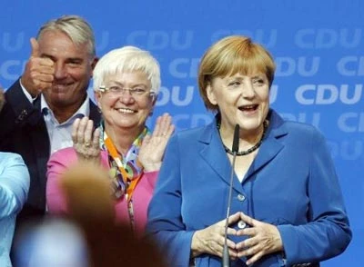 Đức: Đảng của Thủ tướng Merkel giành số phiếu cao nhất