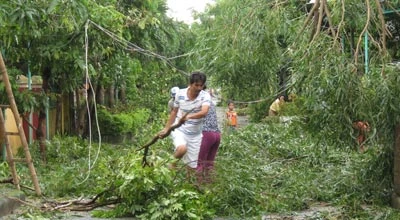 Quảng Bình tan hoang sau bão