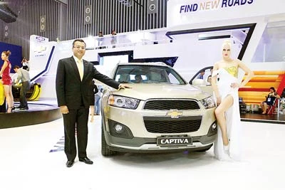 General Motors Việt Nam ra mắt xe Chevrolet Captiva 2013 mới