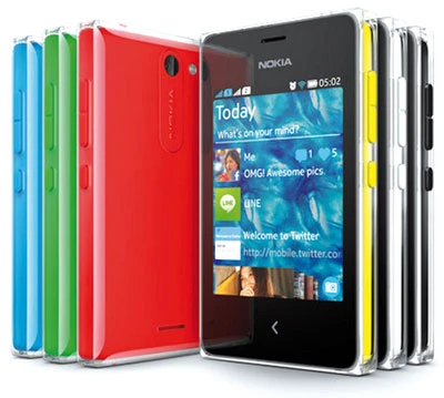 Bộ ba điện thoại cảm ứng giá rẻ Nokia Asha