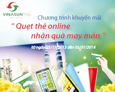 Chương trình khuyến mãi “Quẹt thẻ online - nhận quà may mắn”