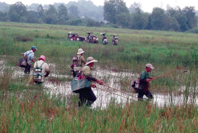 Tận diệt nguồn thủy sản bằng kích điện